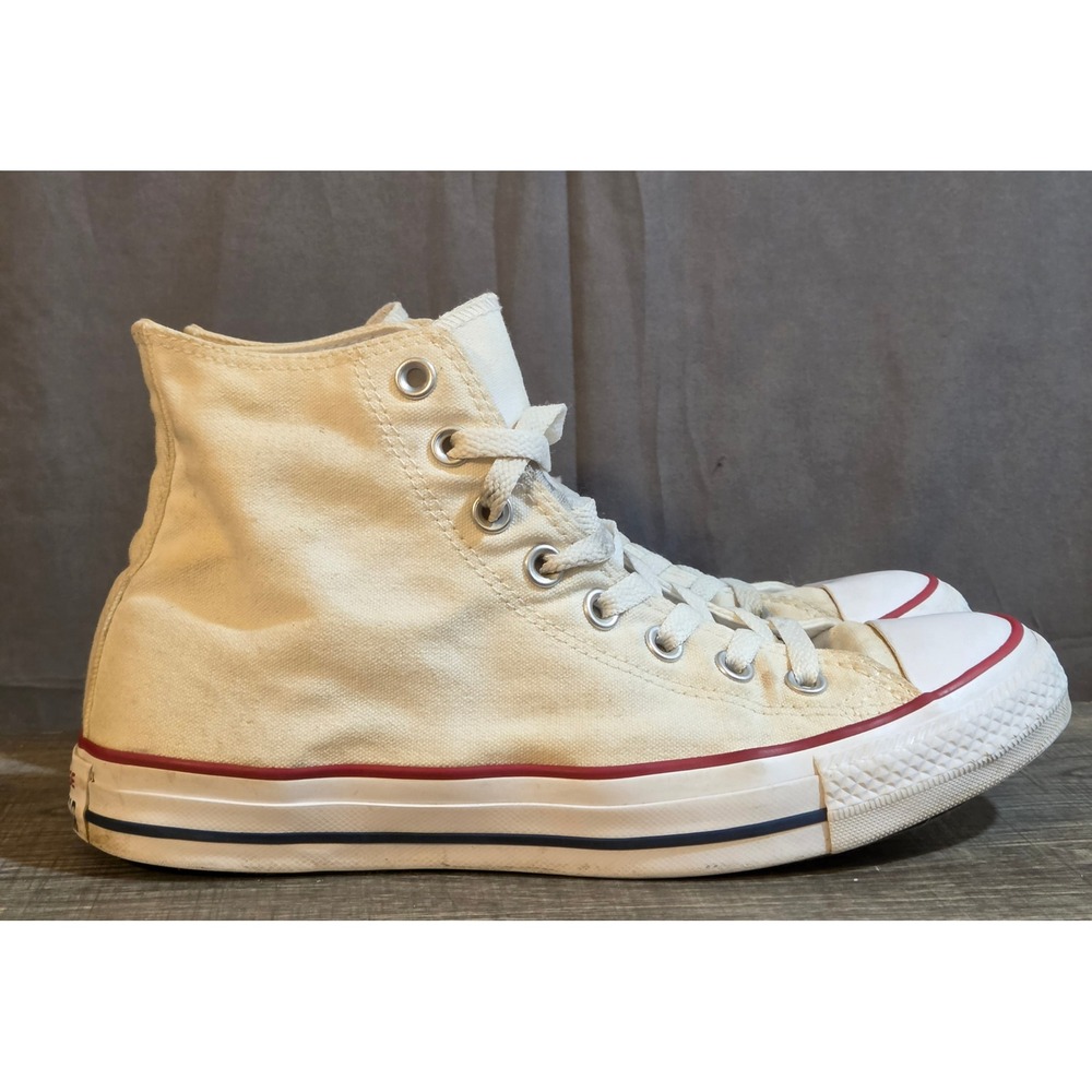 Converse Chuck Taylor All Star High Top Sneakers Women's 9.5 Men's 7.5 White